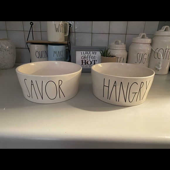 Rae dunn dog bowls NEW - 8inch - Picture 1 of 3